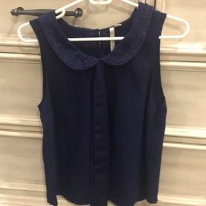 lauren conrad size S sleeveless removable neck tie